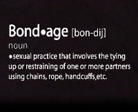bondage definition t shirt